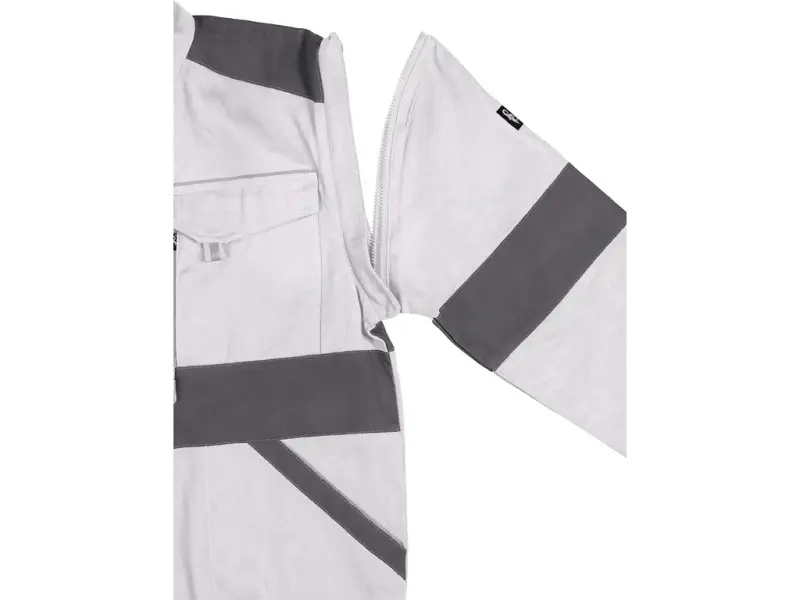 Blůza CXS LUXY EDA, pánská, bílo-šedá, vel. 46